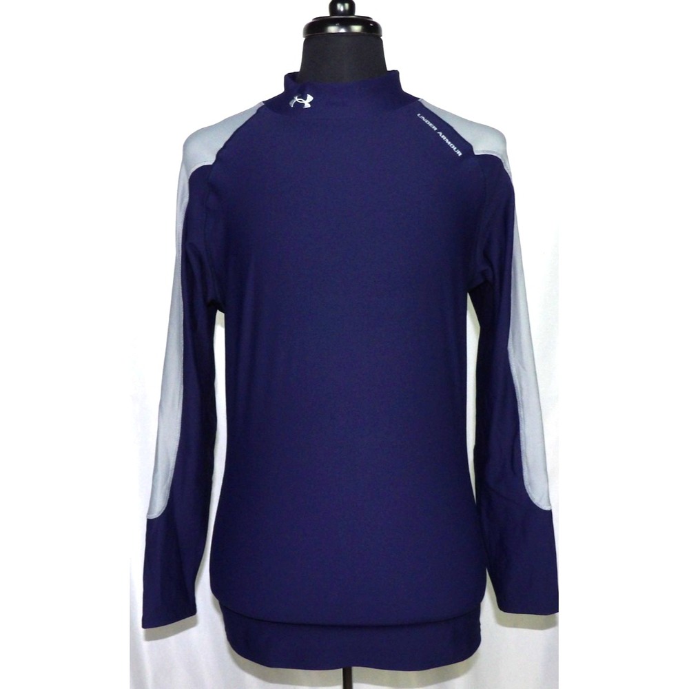 Under Armour Cold Gear Compression Long Sleeved Mock Athletic Shirt Men's XXL